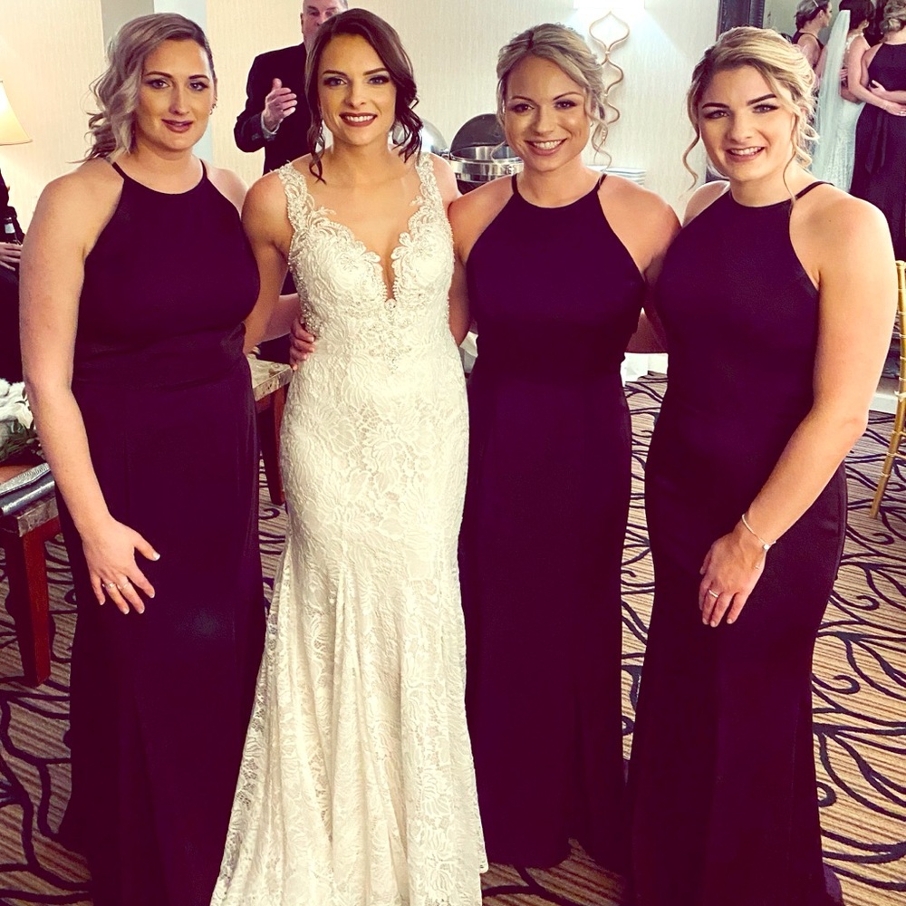 Kleinfeld bridesmaid gown